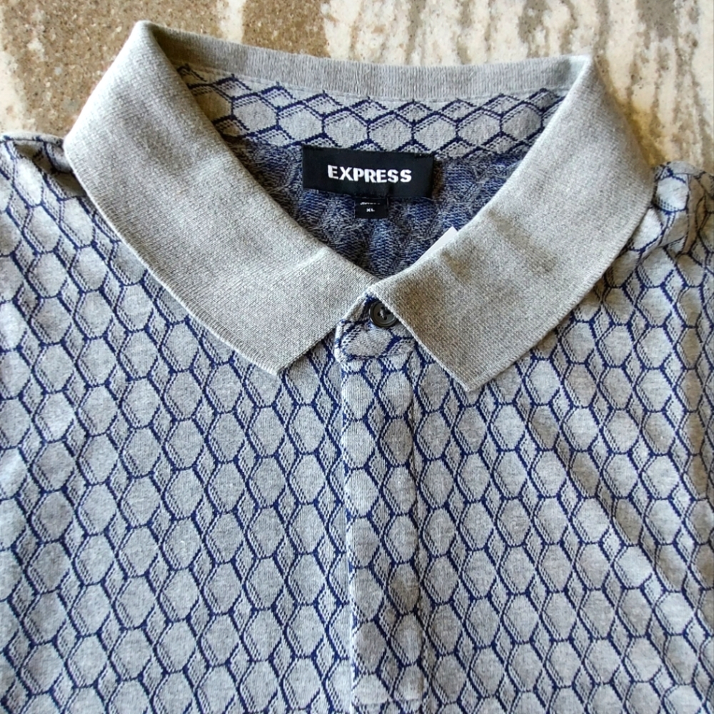 Express Men's Polo Shirt New Size XL